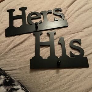 His and Hers Wall decor